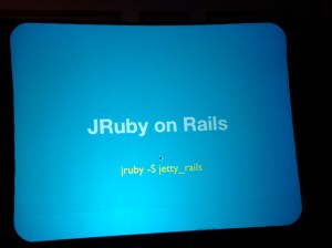 jetty_rails at Jeremy\'s keynote
