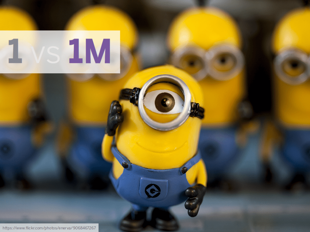 1 vs 1M